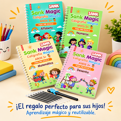 Lleva 2 Kits de Libros Mágicos + bolígrafos y Kit Completo de Recargas Gratis