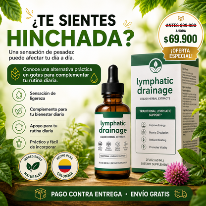 Gotas Ultra Drenantes Adiós a la Hinchazón y Vientre Abultado