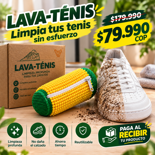 LAVA TUS TENIS SIN ESFUERZO: Limpieza profunda para tus zapatos favoritos