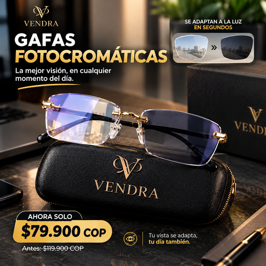 Gafas Fotocromáticas Premium: Visión Inteligente Adaptable a Cualquier Luz