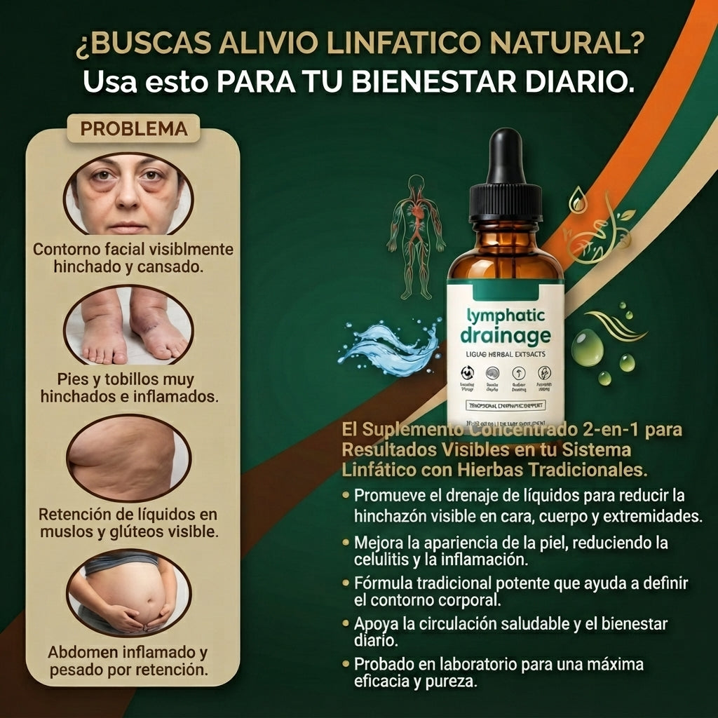 Gotas Ultra Drenantes Adiós a la Hinchazón y Vientre Abultado