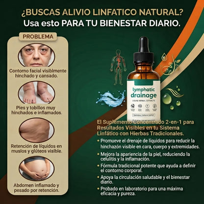 Gotas Ultra Drenantes Adiós a la Hinchazón y Vientre Abultado